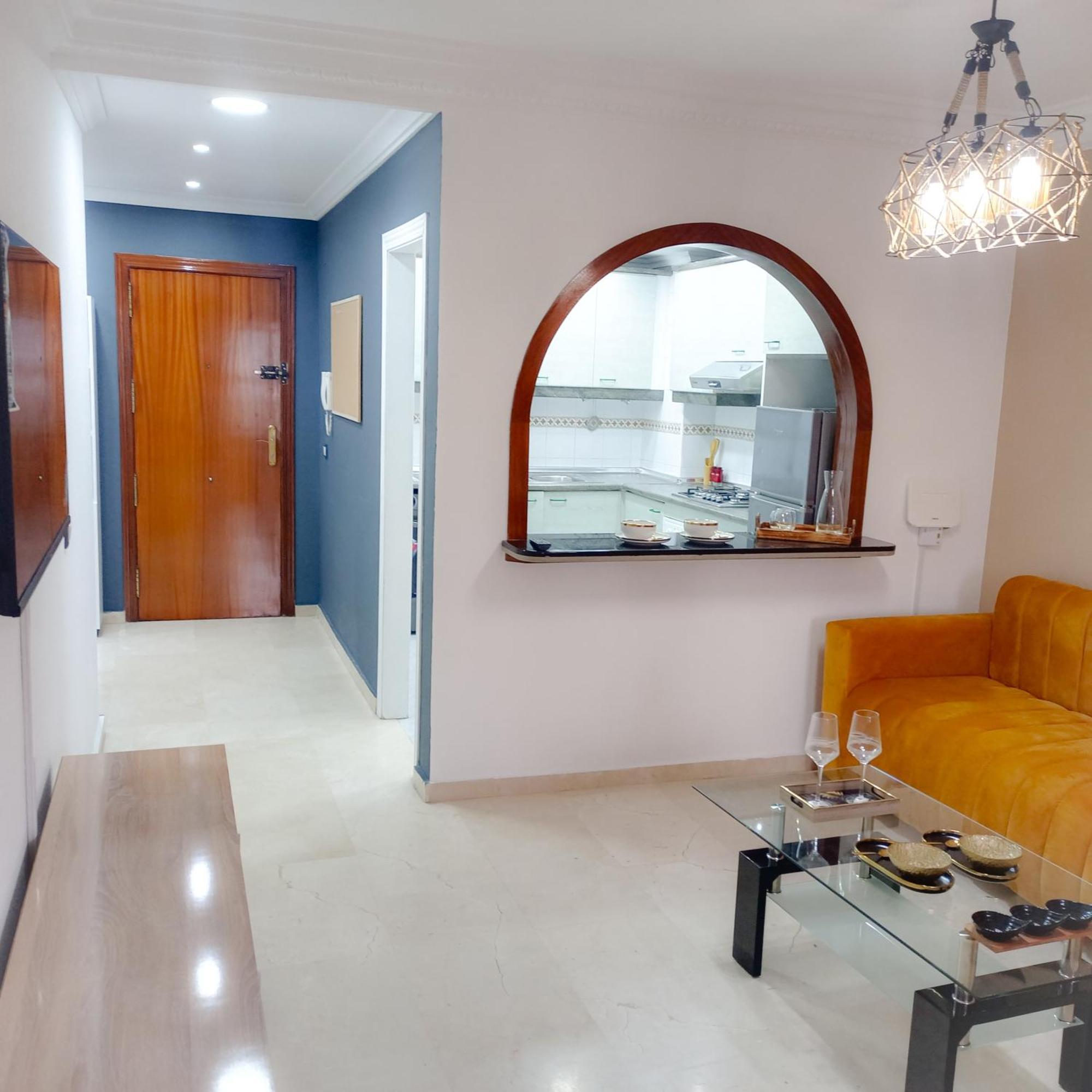 Nouveau Appartement Au Plein Centre Ville En Face Hilton & La Gare De Train Tgv M2 Tanger Eksteriør bilde
