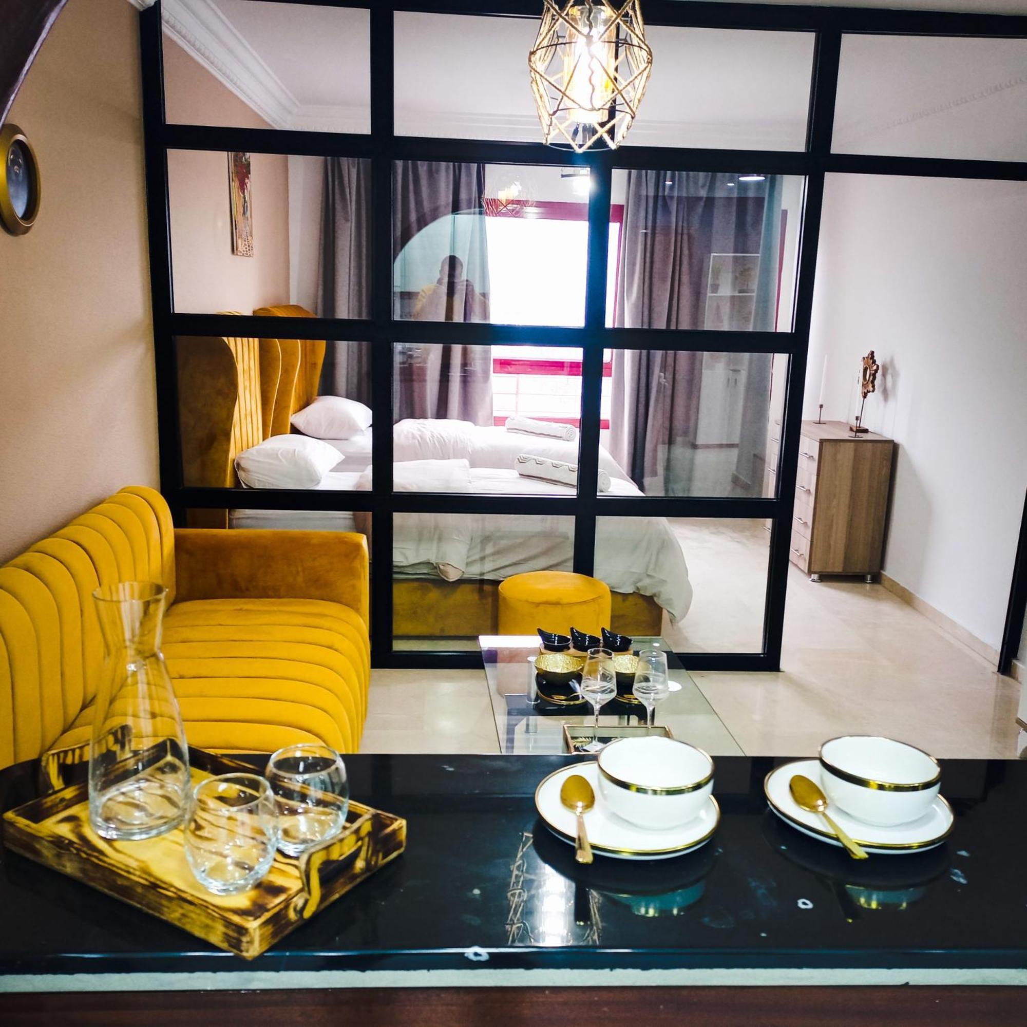 Nouveau Appartement Au Plein Centre Ville En Face Hilton & La Gare De Train Tgv M2 Tanger Eksteriør bilde